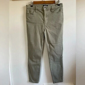 Buffalo David Bitten Havana High Rise ankle length skinny olive green size 8/29
